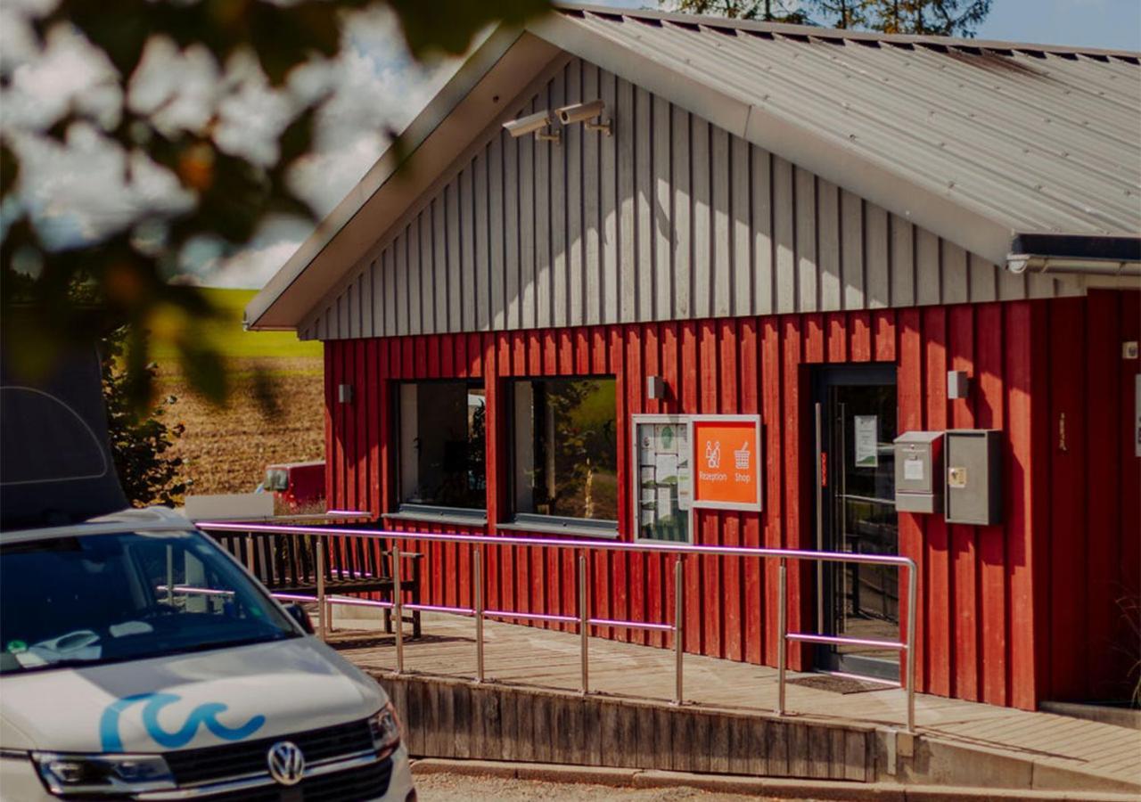 Hotel AZUR Camping Schwäbische Alb Sonnenbühl Exterior foto